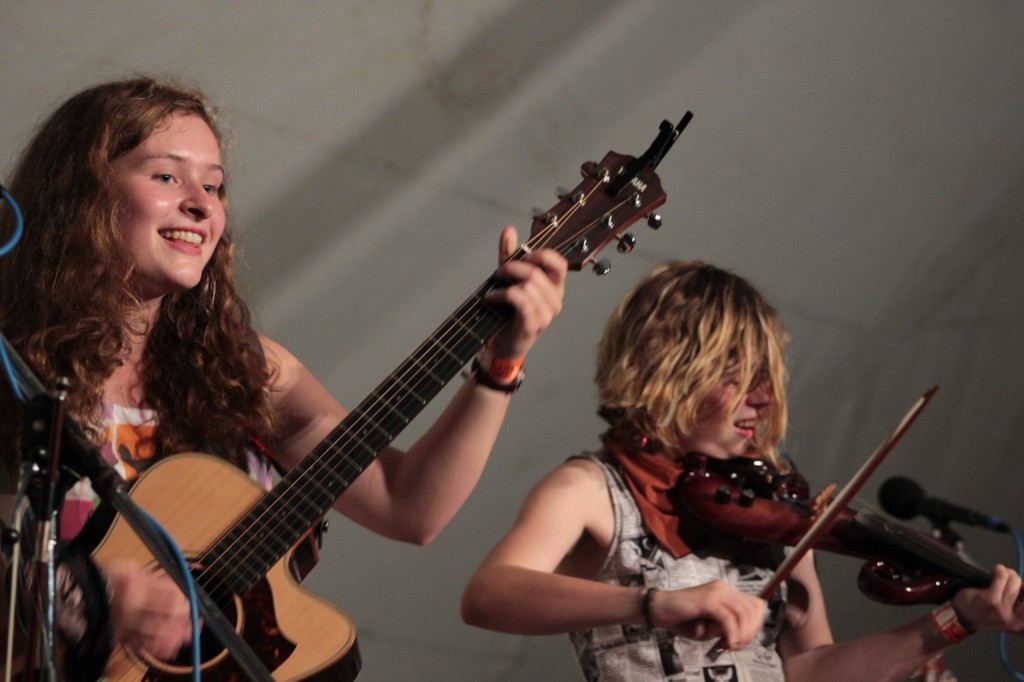 Making a Splash: The Accidentals made an extraordinary debut at Wheatland. (Photo/Anna Sink)