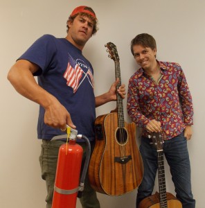Igniting a Country Fire: Gunnar Nyblad and Chris Newberg. (Photo/John Sinkevics)