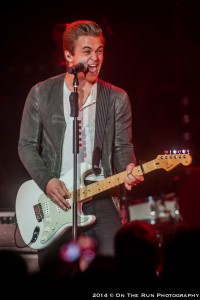 Cranking it Up: Hunter Hayes at the Allegan County Fair on Friday. (Photo/Eric Stoike)