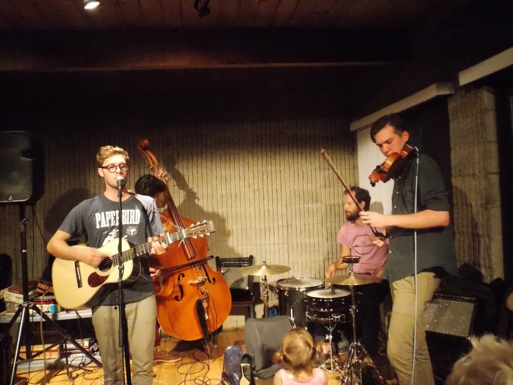 Starting Their Tour: Ulvang and his band. (Photo/Local Spins)