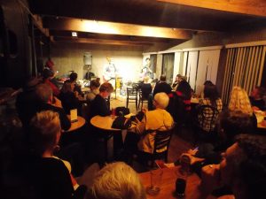 At the Intimate Hideout: The audience at Monday's show. (Photo/Local Spins)