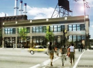 Artist rendering of the new HopCat Detroit.