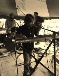 Budding Star: Milo & Friends at Saturday's Harvest Gathering. (Photo/Local Spins)