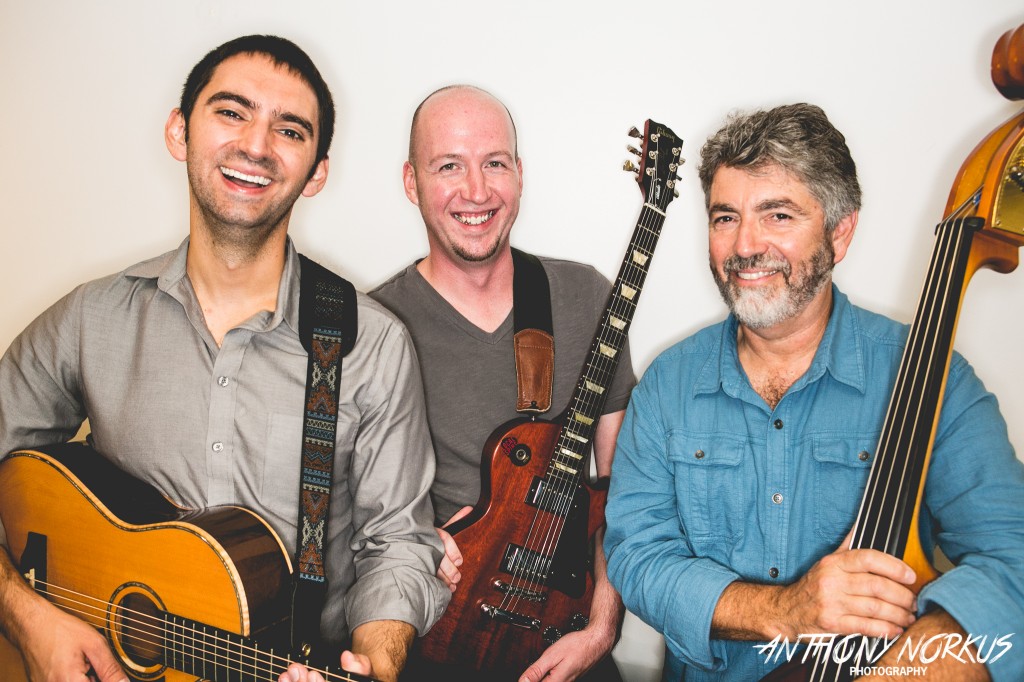 From left, Andrew Schrock, Nate Heymoss and Mark Schrock. (Photo/Anthony Norkus)