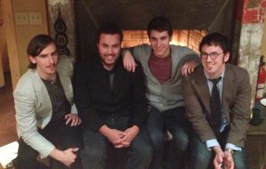Jazz Buddies: From left, Ryan Wallace, Dutcher Snedeker, Christian VanDuinen and Brad Fritcher. (Photo/Local Spins)