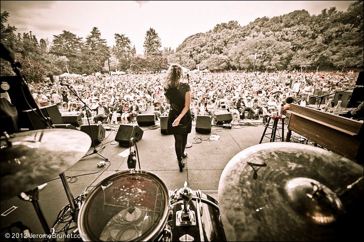 Live Spontaneity: Joan Osborne brings her duo tour to a WYCE show at Wealthy Theatre on Thursday. (Photo/Jerome Brunet Photography)