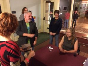 After-Show: Osborne greeted fans and signed autographs after the show. (Photo/Local Spins)