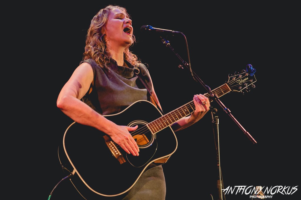 Up All Night: Joan Osborne delivered an uplifting performance at Wealthy Theatre on Thursday. (Photo/Anthony Norkus)