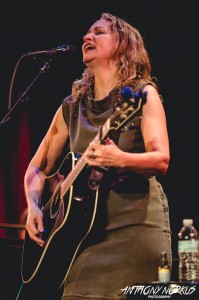 Soulful: Osborne occasionally picked up an acoustic guitar. (Photo/Anthony Norkus)