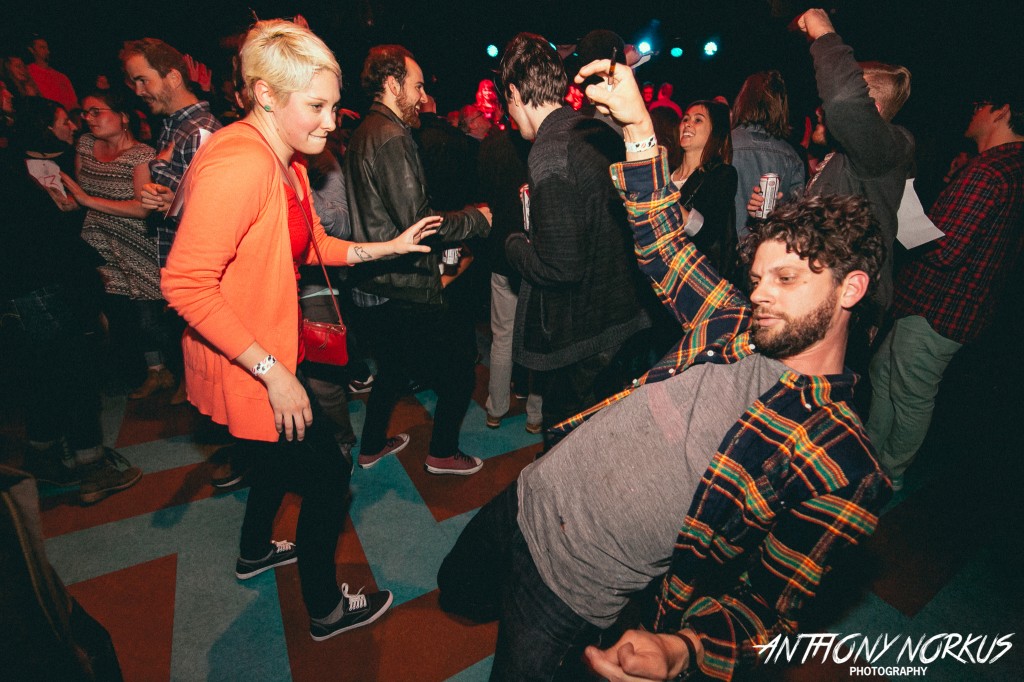 Dizzybird Dance: The dizzybird records launch party at The Pyramid Scheme included a dance contest. (Photo/Anthony Norkus)