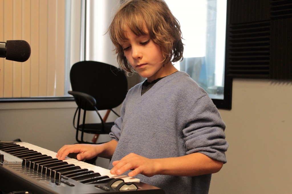 Born With the Gift: Milo Birch, 10, has recorded three albums and even impresses veteran musicians. (Photo/Anna Sink)