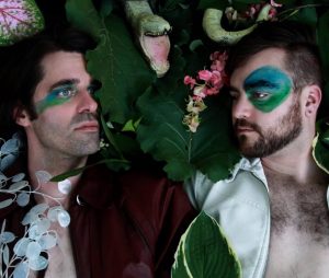 Halloween Pop: Matt Forbush, left, and Dan Hurst of Alexis cooked up a catchy pop soundtrack for the holiday.  