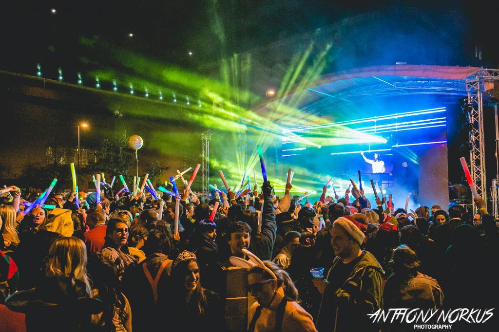 Night of the Dead: Downtown came alive Saturday night at Halloween on Ionia, an EDM street party. (Photo/Anthony Norkus)