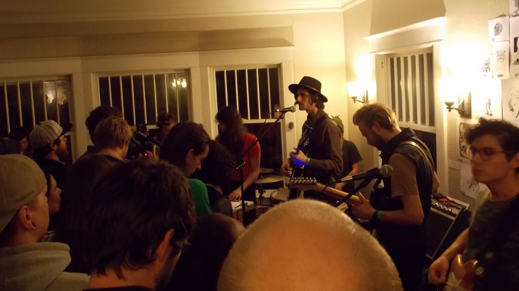 Living Room Rock: The Soil & The Sun played to a jam-packed house at last year's Lamp Light fest. (Photo/Local Spins)