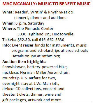 The ninth annual benefit is Saturday.