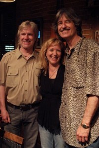 The Trace: From left, Damstra, Spring and Lamm. 