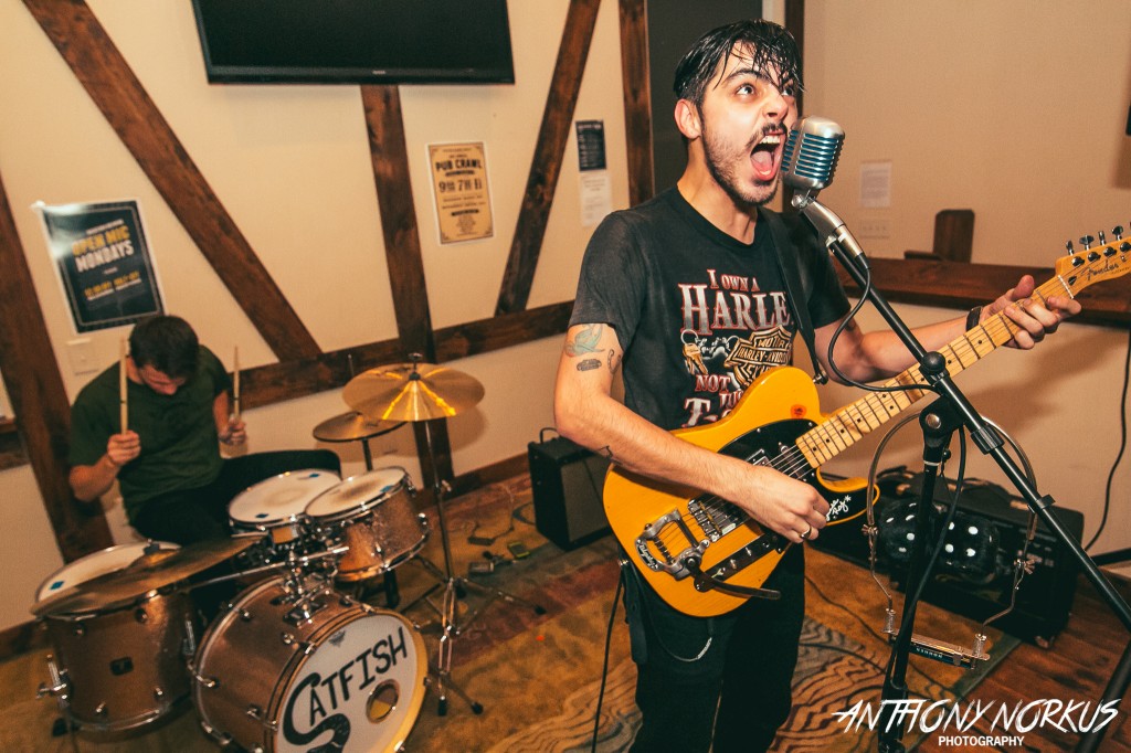 Jammie Award Show Rockers:  Jesse Ray & The Carolina Catfish will bring their hyper-energetic stage presence to the February awards show. (Photo/Anthony Norkus)