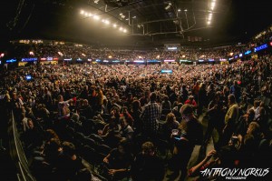 Tuesday Night Sellout:  Van Andel Arena was packed. (Photo/Anthony Norkus)