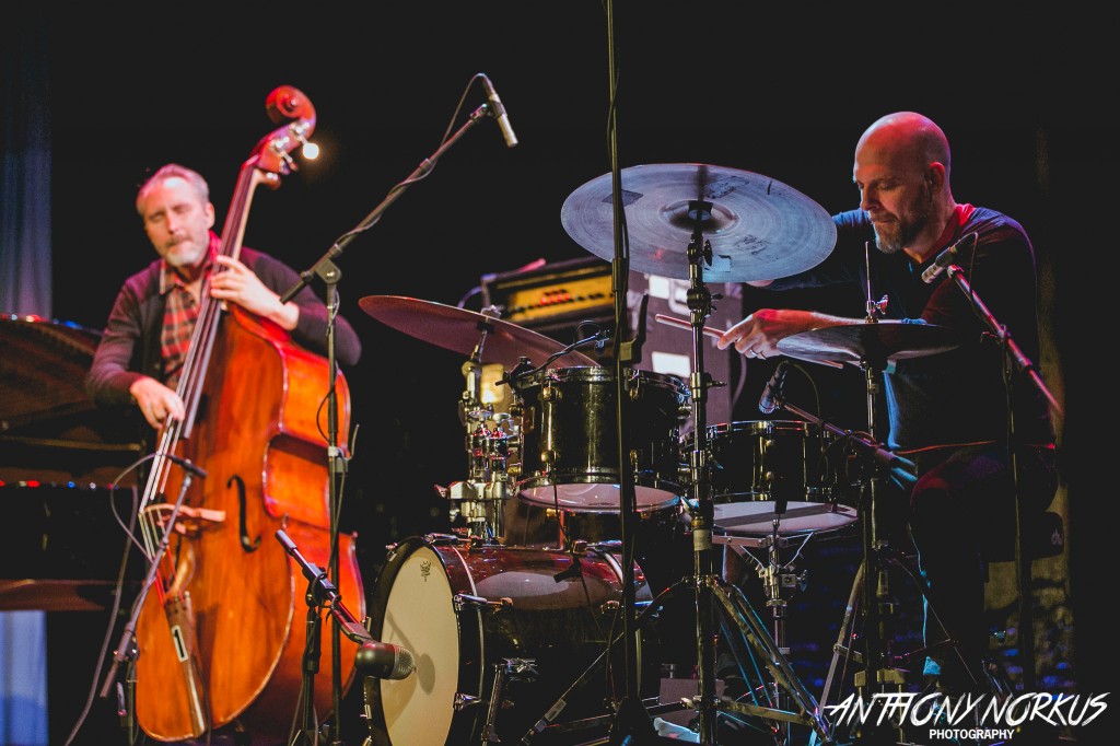 Good-Plus-Plus: The Bad Plus at Wealthy Theatre on Friday night. (Photo/Anthony Norkus)