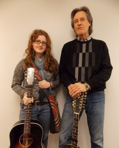 Johnson with Mark Lamm. (Photo/Local Spins)