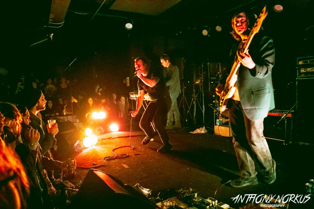 The Future is Now: Future Islands, which played The Pyramid Scheme in March, showed up on more than one 'best of' list at Local Spins. (Photo/Anthony Norkus)