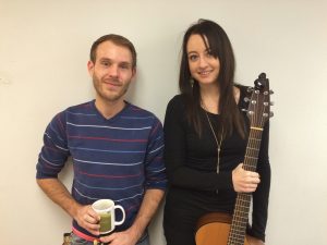 Joining the Cause: Brent Shirey with Rhys. (Photo/Local Spins)