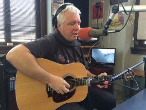 In-Studio: Nagy on Local Spins Live at WYCE-FM. (Photo/Local Spins)