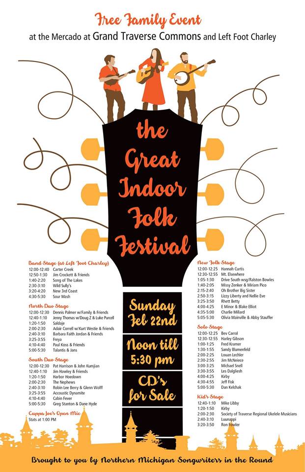 Traverse City’s Great Indoor Folk Festival touts regional acts