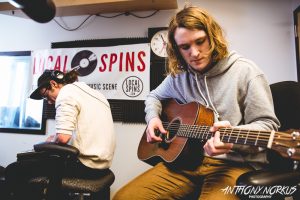 On-Air: The band during Local Spins Live. (Photo/Anthony Norkus)