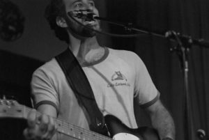 Davis performing at Founders Brewing in Grand Rapids. (Photo/Tori Thomas)