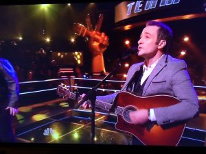 Davis on "The Voice"