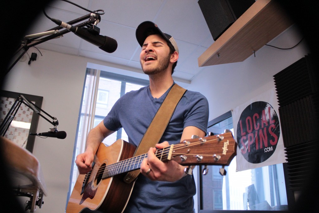 Eyeing a Long Career: Steve Rivers has finished up recording his third solo album. (Photo/Anna Sink)