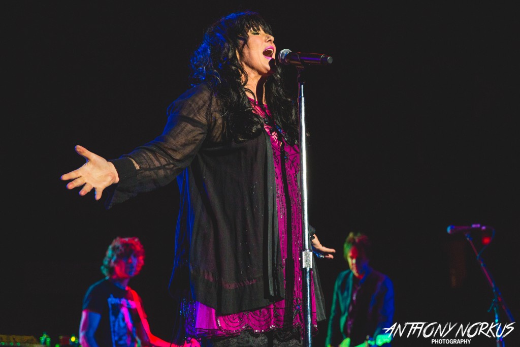 Crazy On Heart: Fans at Van Andel Arena embraced Ann Wilson and Heart on Saturday night. (Photo/Anthony Norkus)