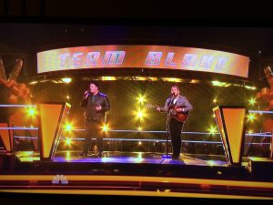 Battle Rounds: Davis was "saved" by Levine after an earlier performance.