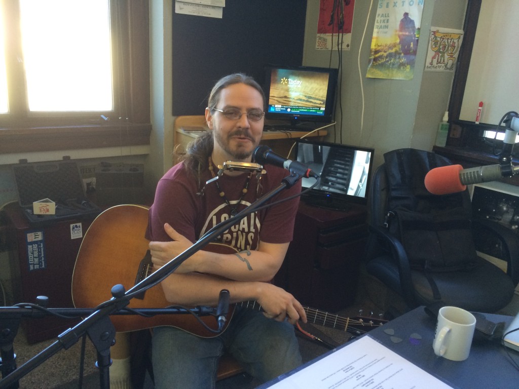 Advocating for WYCE: Nicholas James Thomasma stopped by Local Spins on WYCE.