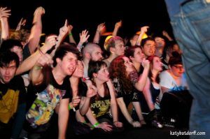 Avid Fans: La Dispute has cultivated an impressive following of devotee. (Photo/Katy Batdorff)