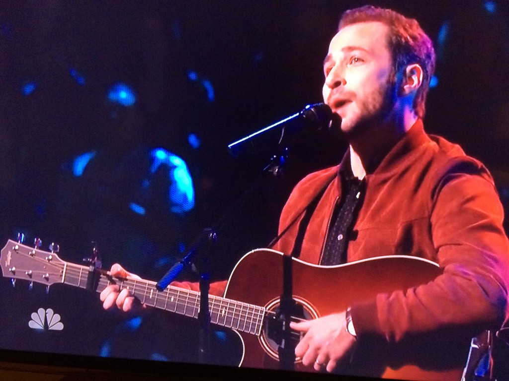 Rallying the Troops: Joshua Davis' Michigan fan base has organized watch parties for his performance this week on "The Voice."