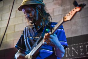 Corner Music: Tom Hymn at Corner Record Shop. (Photo/Tori Thomas)