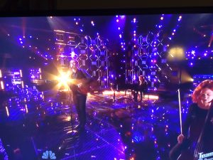 Shining Like Gold: Davis in the national spotlight.