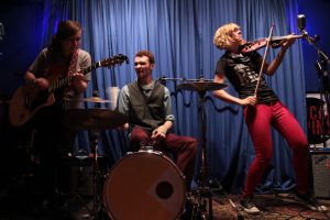 High-Energy Folk: The Accidentals at SpeakEZ Lounge. (Photo/Anna Sink)