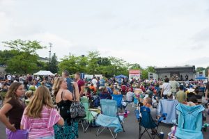 Blues at the Ballpark: This Lil' Ed & The Blues Imperials show last summer at Fifth Third Ballpark drew a huge throng. (Photo/Tori Thomas)