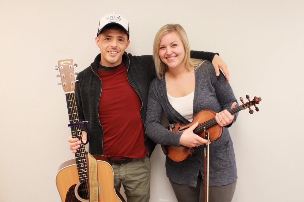 Riding the Wave: Plain Jane Glory's Michael Boxer and Laura Crosswait. (Photo/Anna Sink)