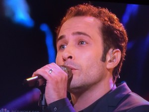 Relief in Not Winning: Davis performing during the final week.