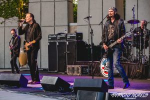Meijer Gardens Debut: Grand Funk Railroad, with Don Brewer on drums and Mel Schacher on bass. (Photo/Anthony Norkus)