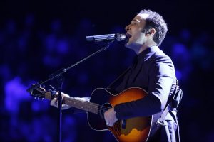 In the Spotlight: Joshua Davis performing during the finals. (Photo/ Trae Patton, NBC)