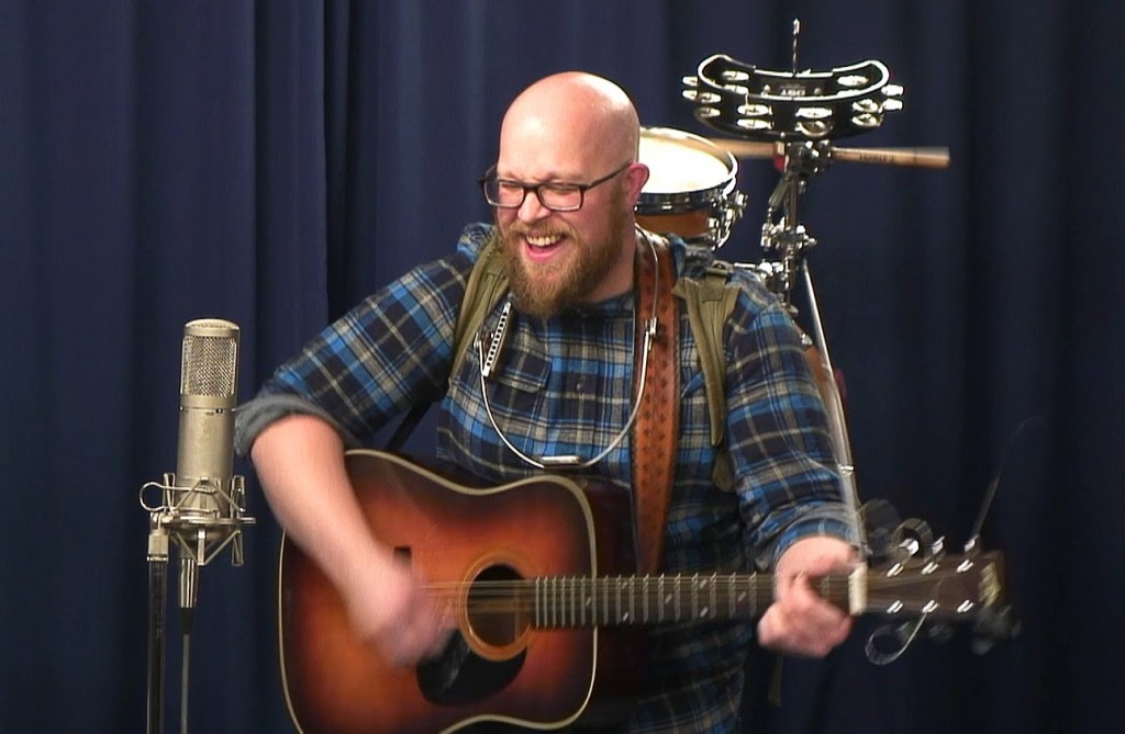 Playing Out 'Constantly': Stovepipe Stover and his one-man band apparatus are back in Grand Rapids this week. 