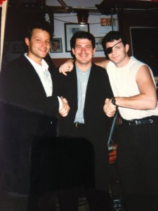 'Great Times': Bradley, Mowery and Mike Morgan in 1996. (Photo Courtesy of Hank Mowery)