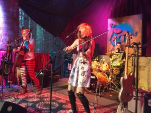 Expanding Their Fan Base: The Accidentals on the Grand Artique stage Saturday. (Photo/Local Spins)