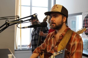 Songs of the Road: Nathan Kalish on Local Spins Live. (Photo/Taylor Mansen)