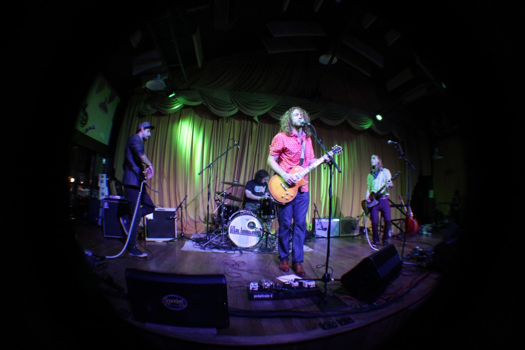 Founders Rock: The Legal Immigrants celebrated release of a new CD on Saturday. (Photo/Anna Sink)